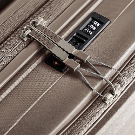 Redolz Essentials 17 2.0 4 wheels Cabin suitcase 55 cm Laptop compartment Expandable