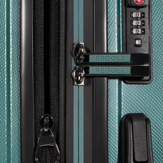 Redolz Essentials 14 4 wheels Suitcase set 2-piece with expansion pleat
