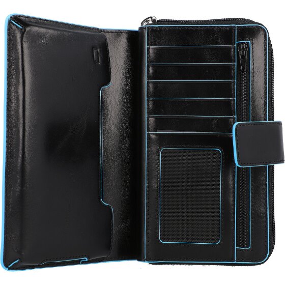 Piquadro Blue Square wallet RFID leather 17.5 cm