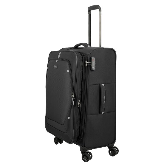 Travelite Umbria 4 wheels Suitcase set 3-piece with expansion pleat