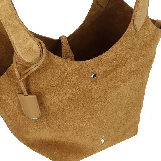 POLO RALPH LAUREN Play Shoulder Bag Leather 39.5 cm