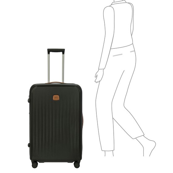 Bric's Taormina 4 wheels Trolley 75 cm with expansion pleat