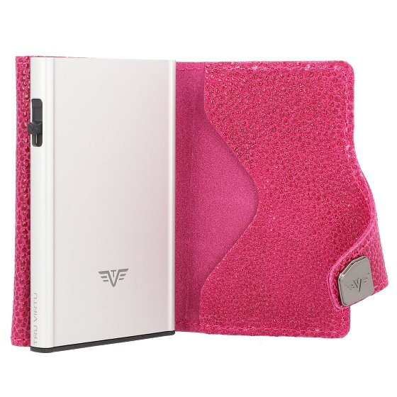 Tru Virtu Click & Slide credit card case wallet RFID leather 6.5 cm