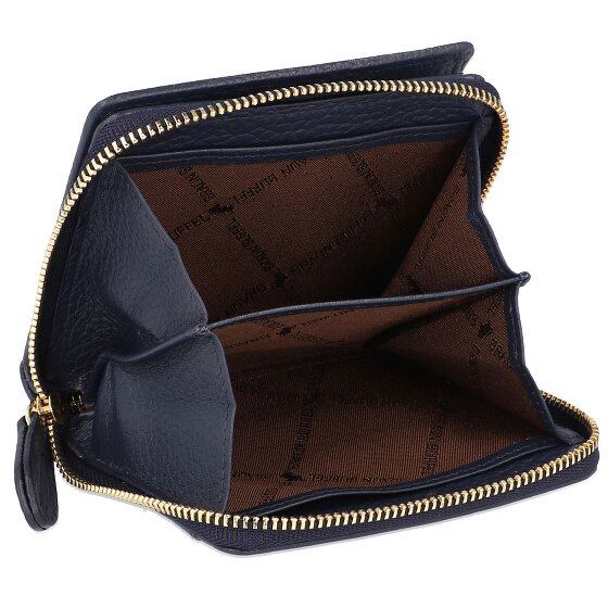 Braun Büffel Asti Wallet RFID protection Genuine Leather 10 cm