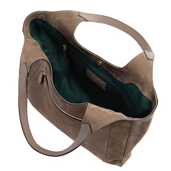 The Bridge Luce Soft Shoulder Bag Genuine Leather 37 cm