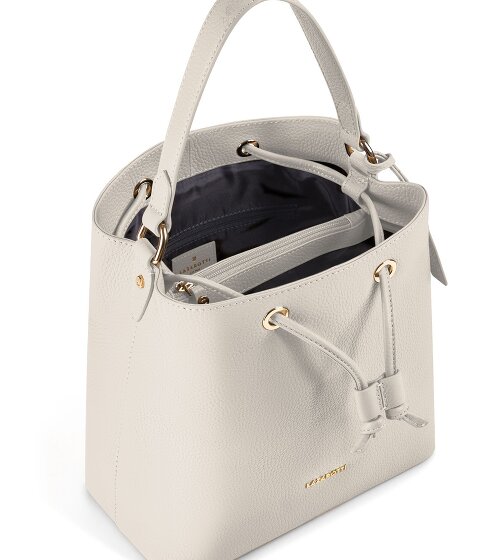 Lazarotti Bologna Leather Crossbody Bucket Bag, 25 cm