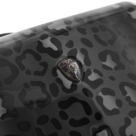 Heys Black Camo 4 wheels Cabin trolley S 53 cm with expansion pleat