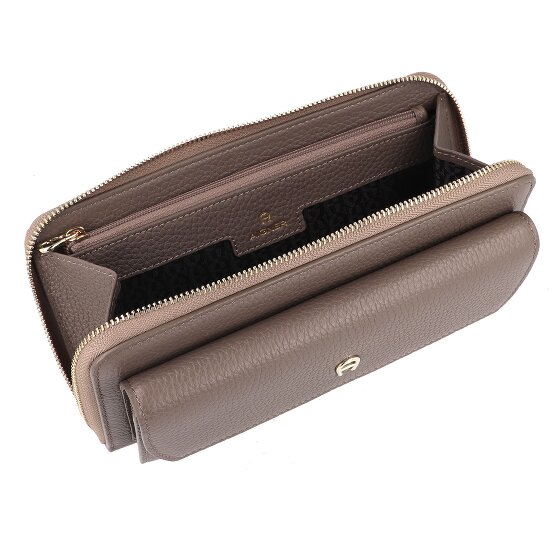 Aigner Clutch purse Genuine Leather 20 cm