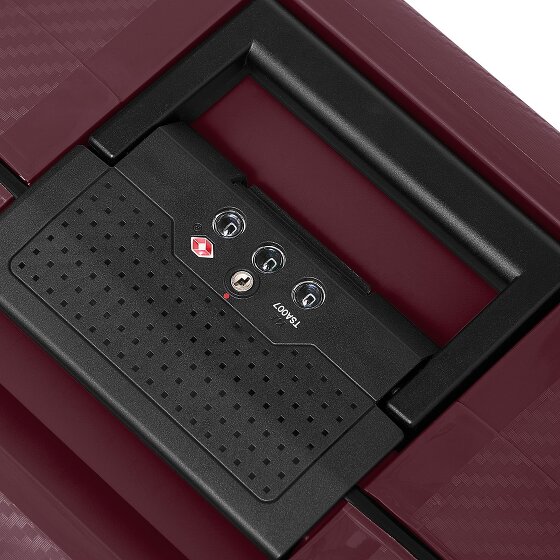 Redolz Essentials 15 4-wheel trolley 75 cm with three-point closure