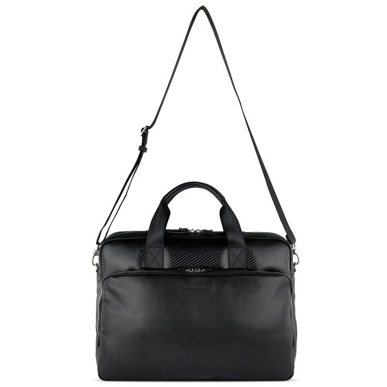 Bugatti Comet Briefcase Leather 42 cm Laptop compartment