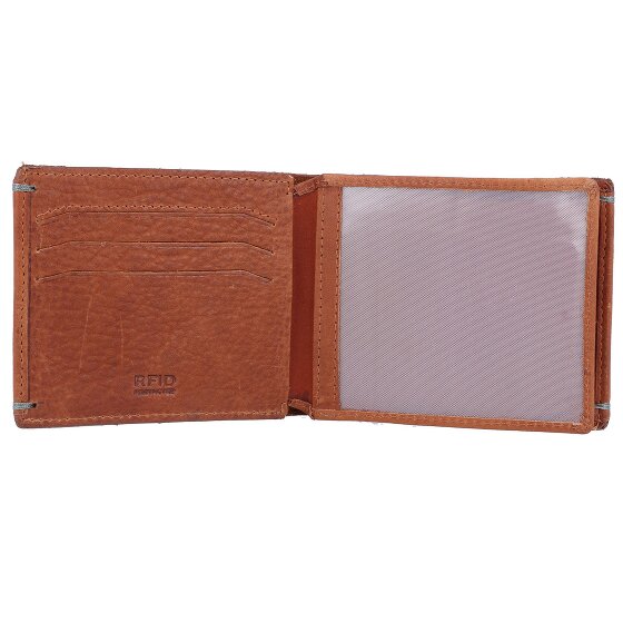 Burkely Antique Avery wallet RFID leather 12 cm