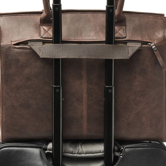 Castelijn & Beerens Carisma shoulder bag RFID leather 38 cm laptop compartment