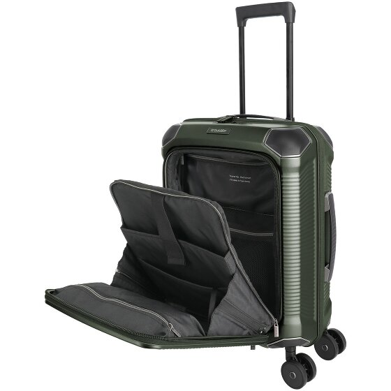 Travelite Millennium 4 wheels Cabin trolley 55 cm Laptop compartment