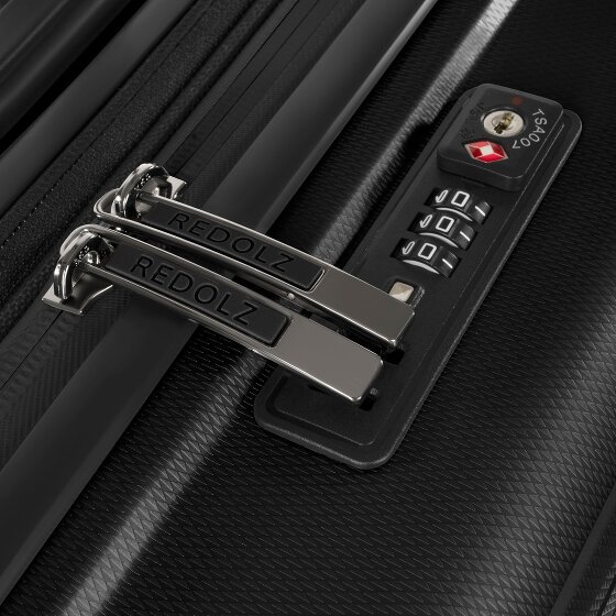 Redolz Essentials 14 4 wheels Cabin trolley 55 cm with expansion pleat