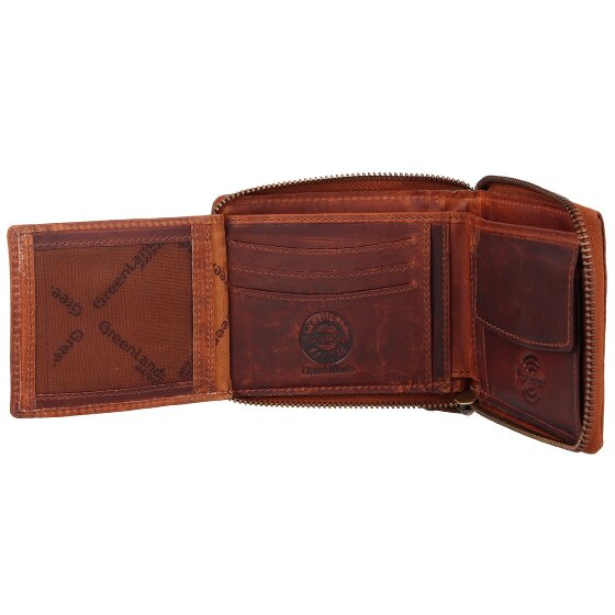 Greenland Nature Soft & Safe wallet RFID leather 12 cm