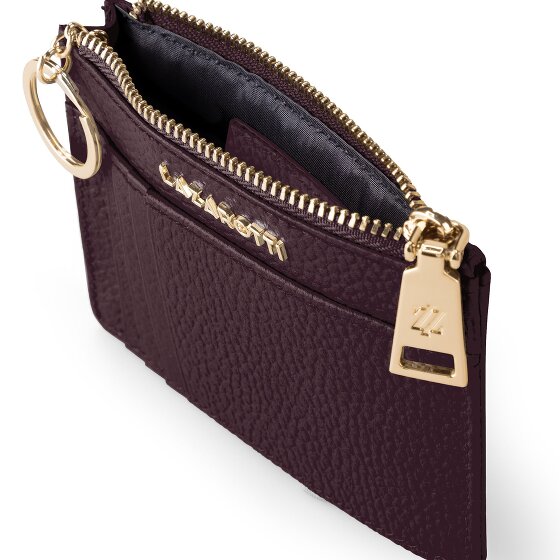 Lazarotti Bologna Leather key case Cardholder leather 11.5 cm with air tag compartment