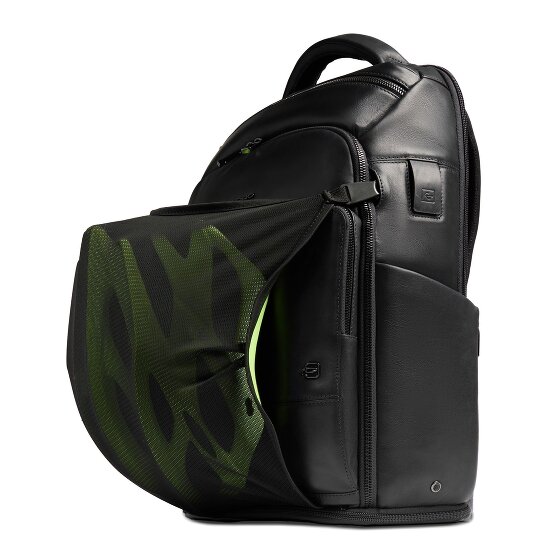 Piquadro Zaino travel backpack RFID leather 44 cm laptop compartment