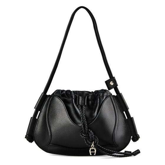 Aigner Castella Shoulder Bag Genuine Leather 29 cm