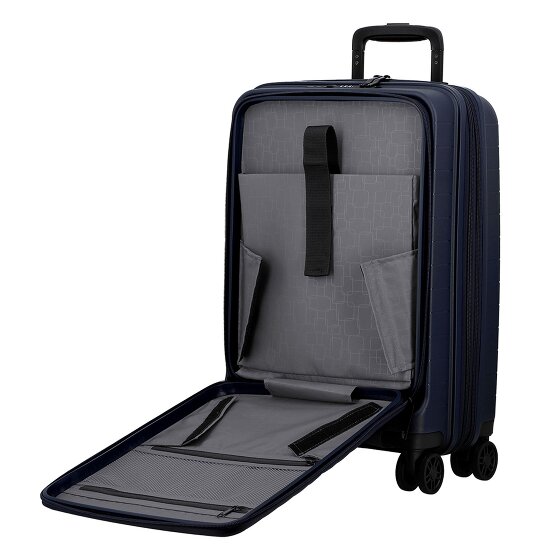 Jump Striper 4 wheels Cabin trolley 35 cm with expansion pleat