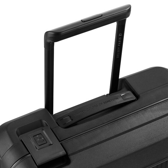 Delsey Paris x United Colors of Benetton Color Block Hardside 4-wheel cabin trolley 55 cm