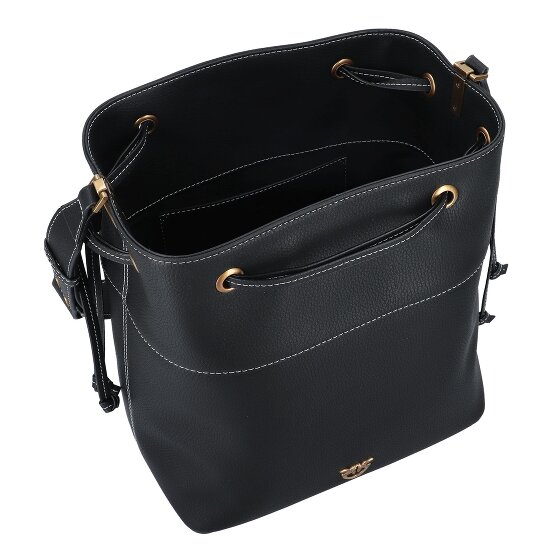 PINKO Secchiello Shoulder Bag Leather 25 cm