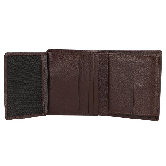 Braun Büffel Prato Wallet RFID protection Leather 9 cm