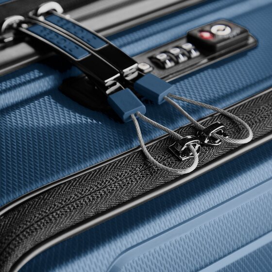 Redolz Essentials 14 suitcase set 2 pcs. cabin trolley with stretch fold + beauty case