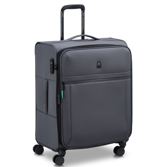 Delsey Paris x United Colors of Benetton BE 4-wheeled trolley 65 cm with expansion fold