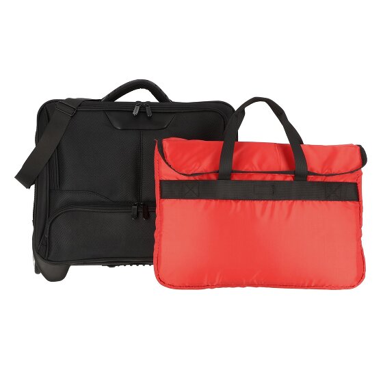 Dermata 2 wheels Business trolley 41 cm Laptop compartment