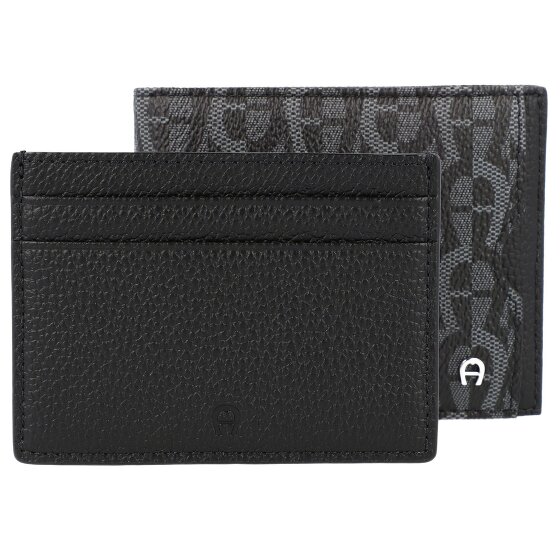 Aigner Icon Cover wallet RFID leather 11 cm