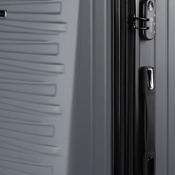 Benzi 5493 4 wheels Trolley L 77 cm with expansion pleat