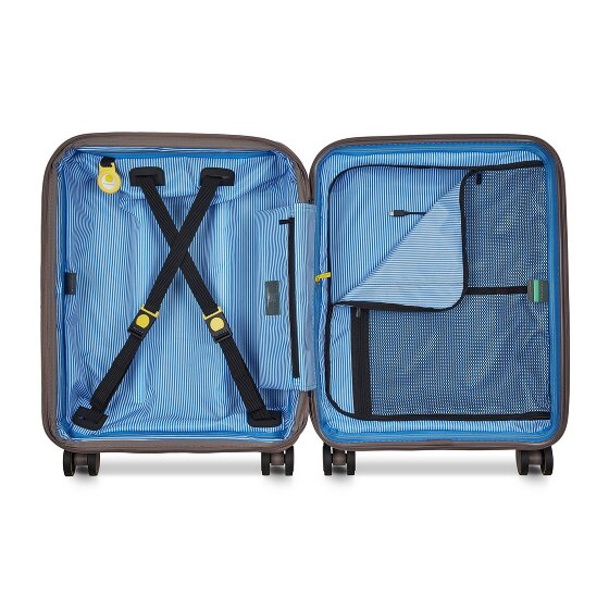 Delsey Paris Lutece 4 wheels Cabin suitcase 55 cm Expandable