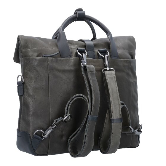 Harold's Mount Ivy briefcase backpack leather 40 cm laptop compartment