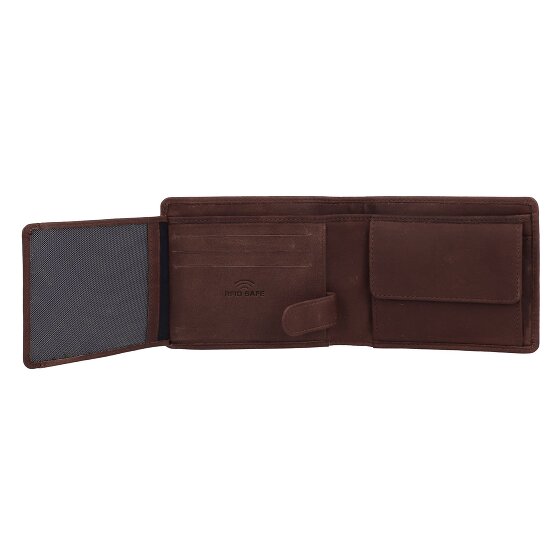 Jack Kinsky Aruba 101 Wallet RFID protection Leather 12 cm