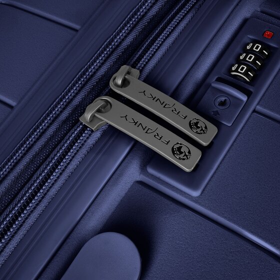 Franky London 4 wheels Suitcase set 3-piece with expansion pleat