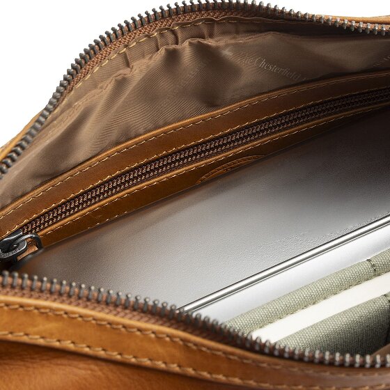 The Chesterfield Brand Fierra Shoulder Bag Genuine Leather 38 cm
