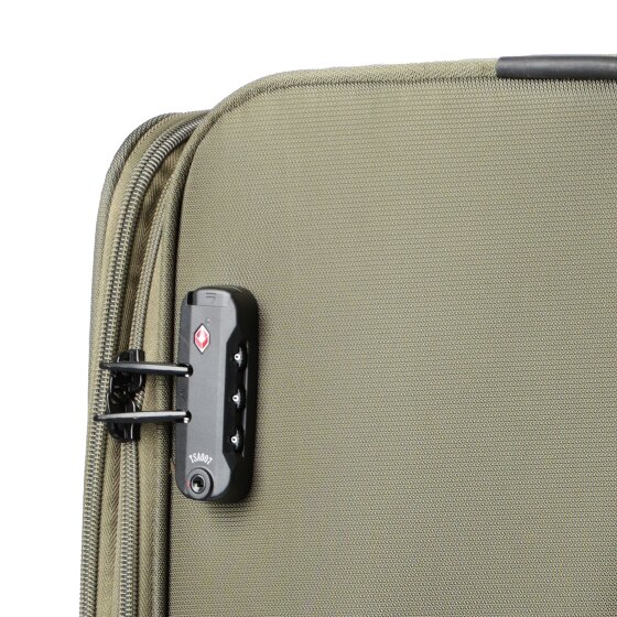 d&n Travel Line 9704 4 wheels Trolley L 78 cm with expansion pleat