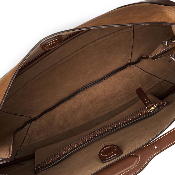 POLO RALPH LAUREN Polo ID Handbag Genuine Leather 42.5 cm