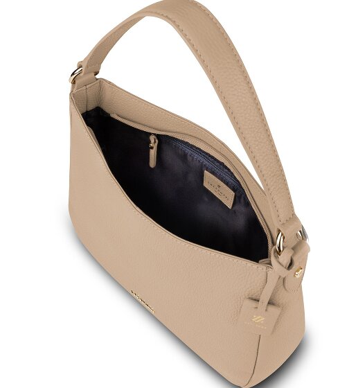 Lazarotti Bologna Leather Hobo Shoulder Bag, Leather, 27 cm