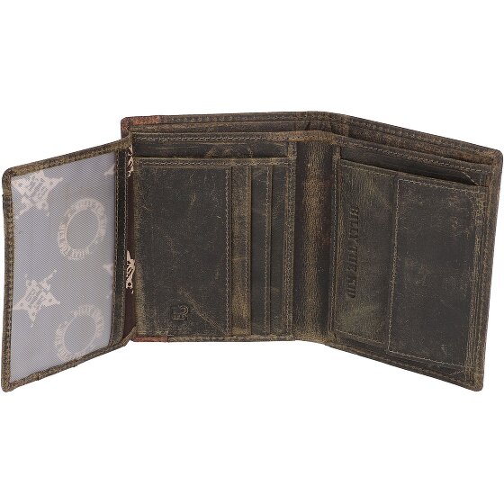 Billy the Kid Hunter wallet RFID leather 10 cm
