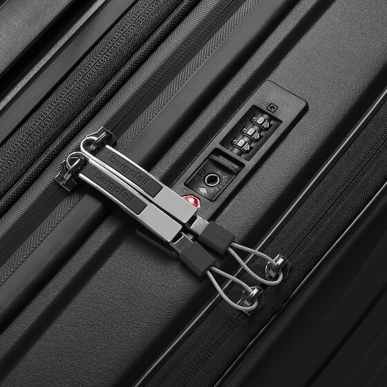 Bergpfeil Travel 4 wheels Cabin trolley 55 cm Laptop compartment with expansion pleat