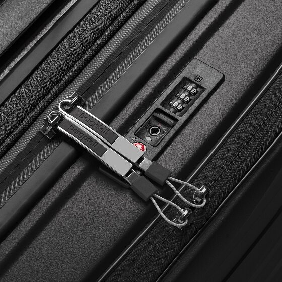 Bergpfeil Travel 4 wheels Cabin suitcase 55 cm Laptop compartment Expandable