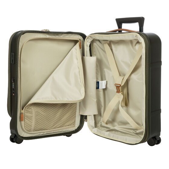 Bric's Bellagio 4 wheels Cabin trolley 55 cm with expansion pleat