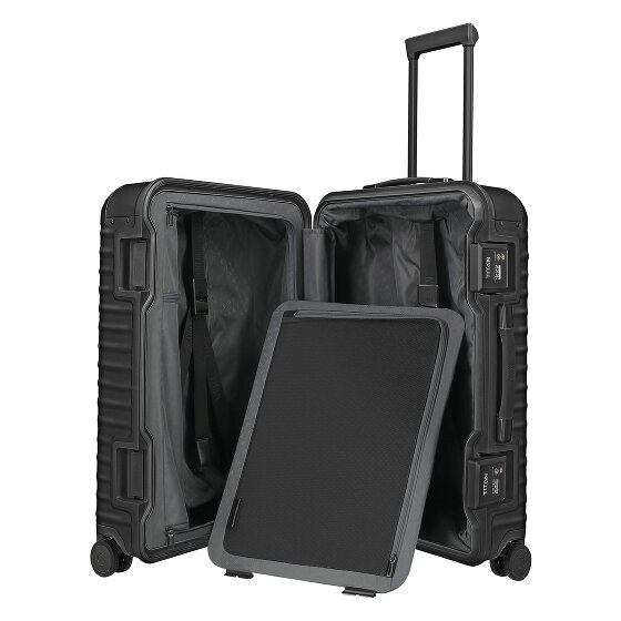 Titan Eternity 4-Wheel Aluminum Trolley, 69 cm