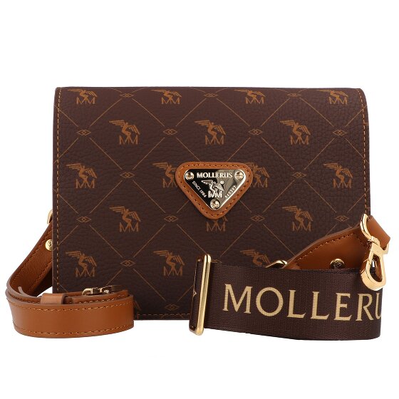 Maison Mollerus Melide crossover shoulder bag leather 22 cm