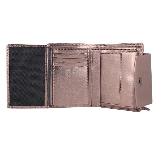 Braun Büffel Ruby Wallet RFID protection Leather 12 cm