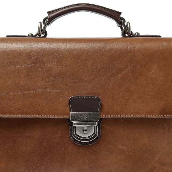 Castelijn & Beerens Rien Briefcase RFID protection Genuine Leather 39.5 cm Laptop compartment