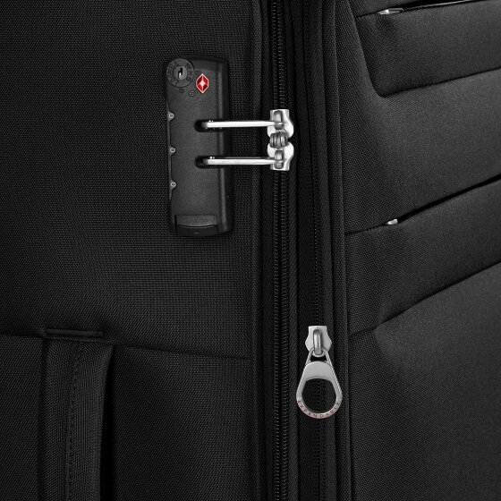 Worldpack Chicago 4 wheels Suitcase set 3-piece with expansion pleat