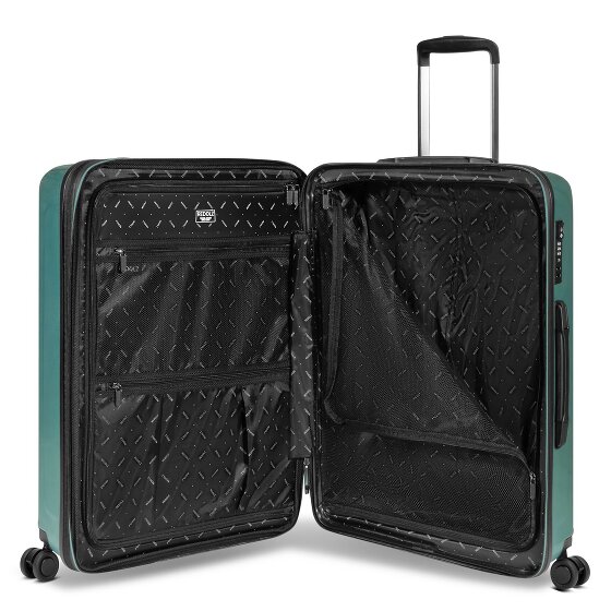 Redolz Essentials 14 4 wheels Suitcase set 3-piece with expansion pleat