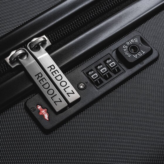 Redolz Essentials 08 3-SET 4 wheels Suitcase set 3-piece